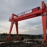 寧波MG型雙梁門式起重機(jī)施工現(xiàn)場(chǎng)，銷售，安裝，優(yōu)質(zhì)售后。