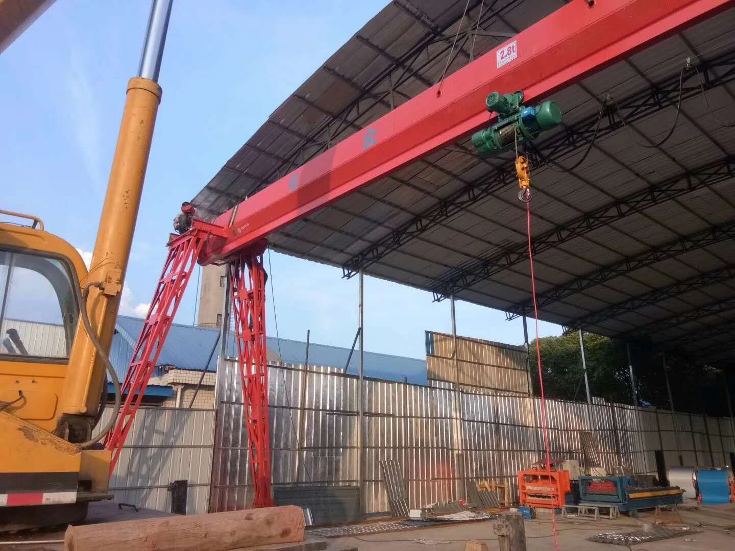 資中龍門(mén)吊行吊起重機(jī)械銷(xiāo)售安裝年檢廠家定制
