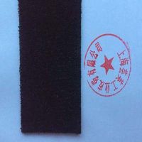 黑短絨糙面帶，黑絨布K-71