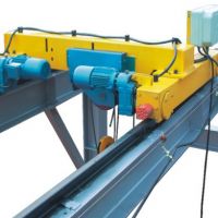 四川簡陽起重機，成都起重設(shè)備廠家，LHD葫蘆雙梁小車